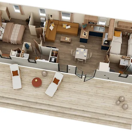 Mobil-home Confort Le Montourey 4*